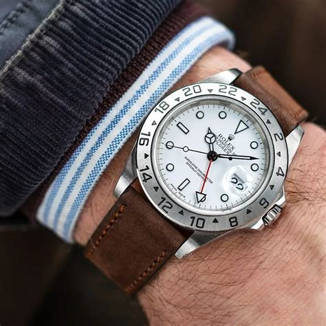 rolex explorer ii 16570 strap